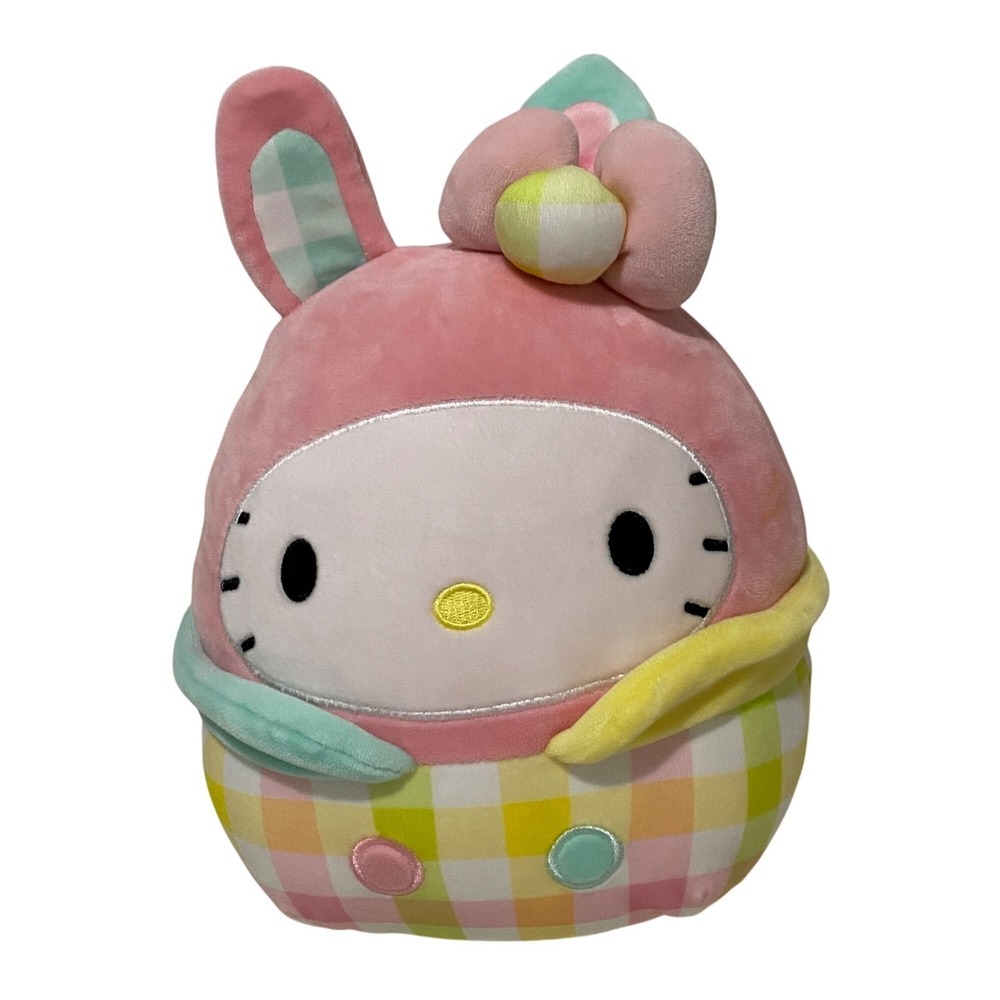 Squishmallows Sanrio Easter Collection HELLO KITTY Plush 8" Pastels‎ Spring Soft